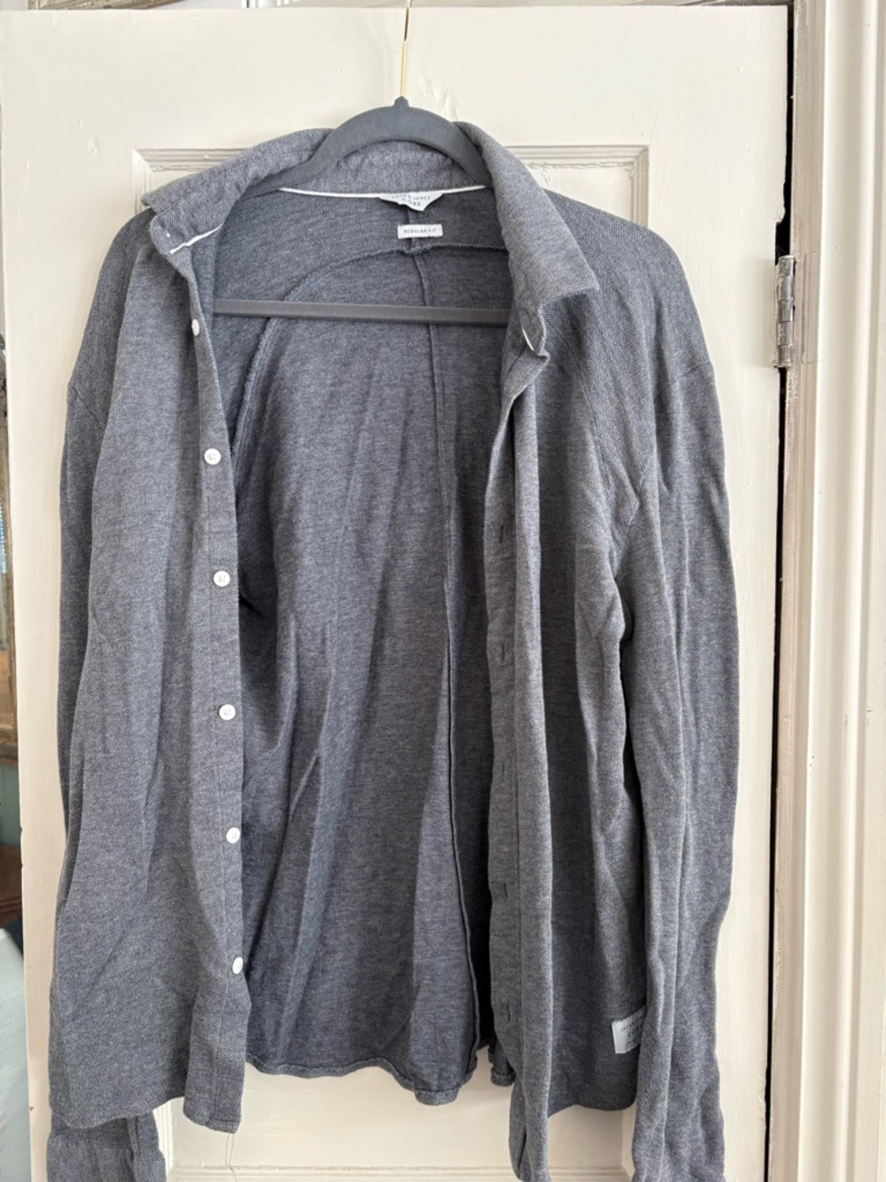 BUNDLE ME ! Jack & Jones Core Gray Knit Regular Fit Sweater